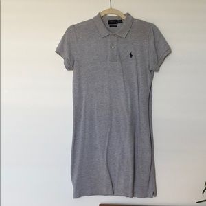 Polo Mesh Mini Dress